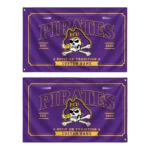 East Carolina Pirates House Flag Custom Ornate Border Purple Best Selling