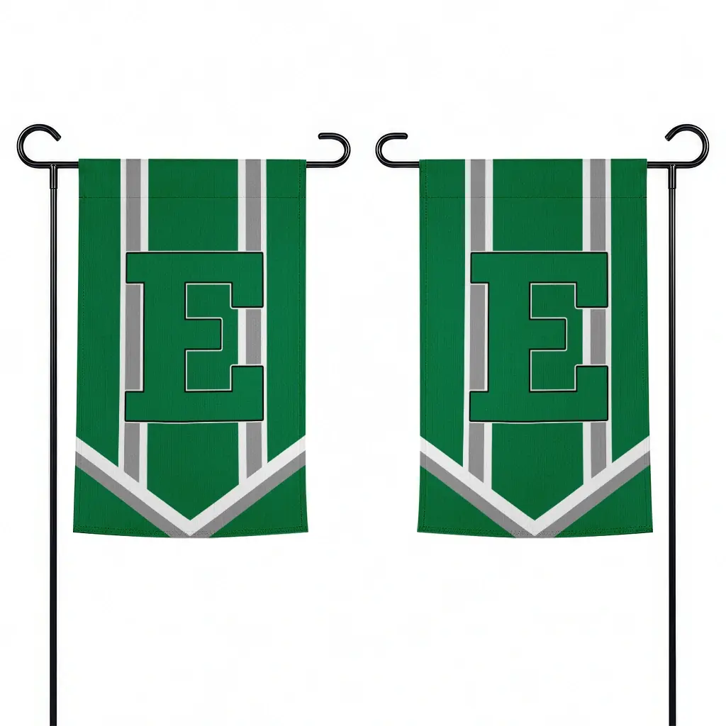 Eastern Michigan Eagles Garden Flag Custom Chevron Stripes Green Fashion Forward Eastern Michigan Eagles Garden Flag Custom Chevron Stripes Green Fashion Forward