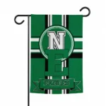 Eastern Michigan Eagles Garden Flag Custom Circle Medallion Green Best Selling