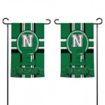 Eastern Michigan Eagles Garden Flag Custom Circle Medallion Green Best Selling