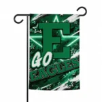 Eastern Michigan Eagles Garden Flag Customized Glowing Star Green Best Selling
