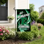 Eastern Michigan Eagles Garden Flag Customized Swirl Vortex Green Best Selling