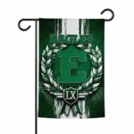 Eastern Michigan Eagles Garden Flag Personalized Laurel Wreath Green Best Selling