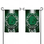 Eastern Michigan Eagles Garden Flag Personalized Laurel Wreath Green Best Selling