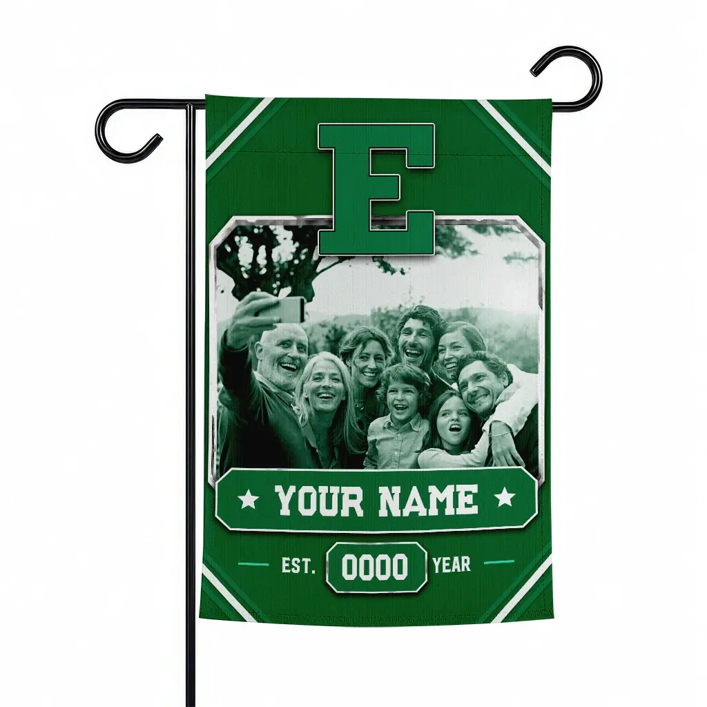 Eastern Michigan Eagles Garden Flag Personalized Photo Frame Green Best Selling Eastern Michigan Eagles Garden Flag Personalized Photo Frame Green Best Selling