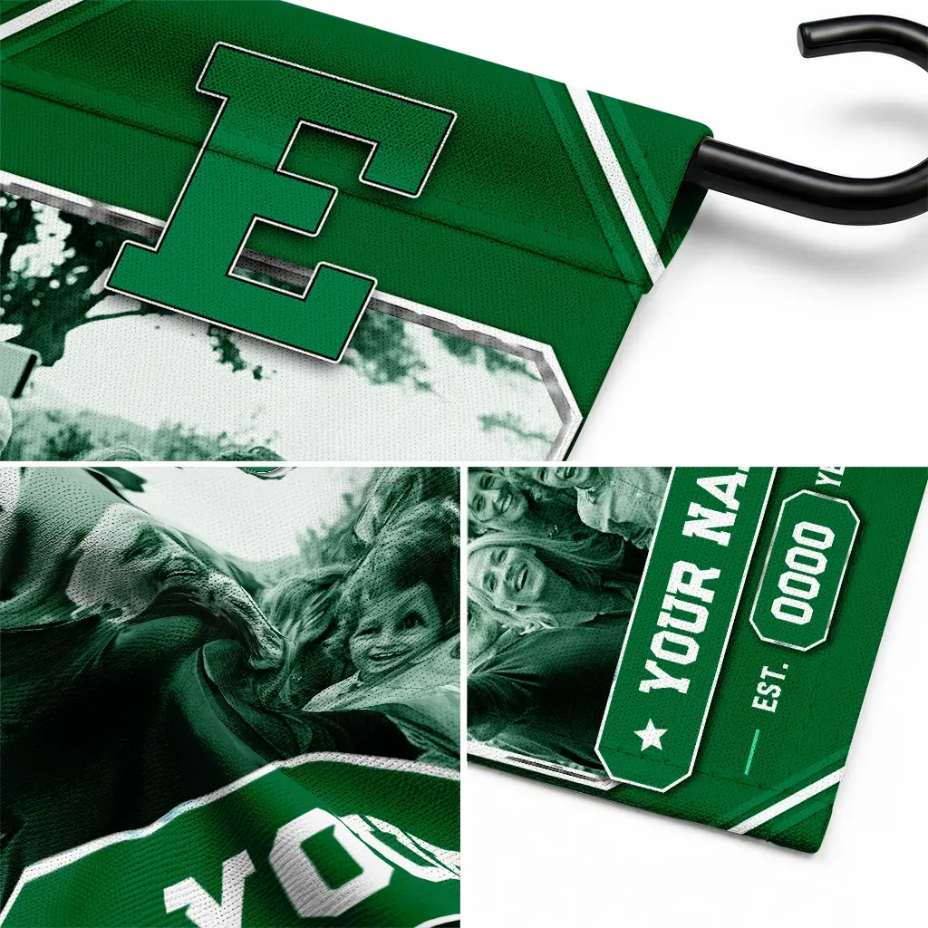 Eastern Michigan Eagles Garden Flag Personalized Photo Frame Green Latest Model Eastern Michigan Eagles Garden Flag Personalized Photo Frame Green Latest Model