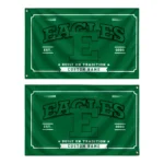 Eastern Michigan Eagles House Flag Custom Ornate Border Green Best Selling