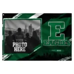 Eastern Michigan Eagles House Flag Personalized Framed Photo Green Black Best Selling