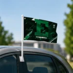 Eastern Michigan Eagles House Flag Personalized Speed Slashes Green Best Selling