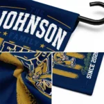 Fiu Panthers Garden Flag Custom Distressed Stripes Blue Best Selling