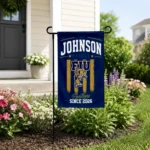 Fiu Panthers Garden Flag Custom Distressed Stripes Blue Best Selling