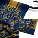 Fiu Panthers Garden Flag Custom Laurel Wreath Blue Best Selling