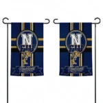 Fiu Panthers Garden Flag Customized Circle Medallion Blue Best Selling