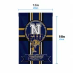 Fiu Panthers Garden Flag Customized Circle Medallion Blue Best Selling