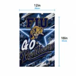 Fiu Panthers Garden Flag Personalized Glowing Star Blue Best Selling