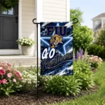 Fiu Panthers Garden Flag Personalized Glowing Star Blue Best Selling