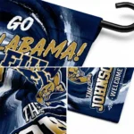 Fiu Panthers Garden Flag Personalized Swirl Vortex Blue Best Selling