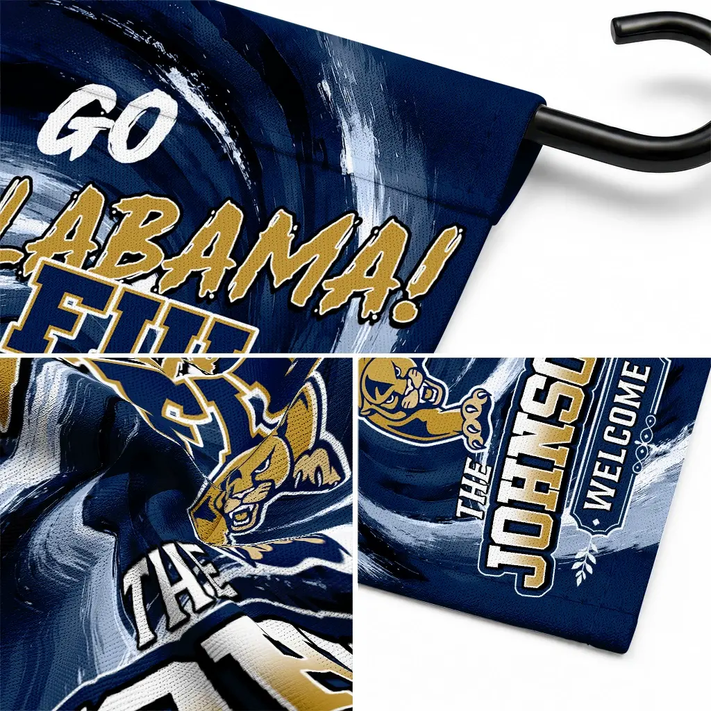 Fiu Panthers Garden Flag Personalized Swirl Vortex Blue Latest Model Fiu Panthers Garden Flag Personalized Swirl Vortex Blue Latest Model