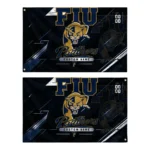 Fiu Panthers House Flag Custom Speed Slashes Blue Best Selling