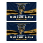 Fiu Panthers House Flag Customized Brushed Streaks Blue Best Selling