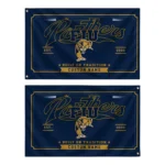 Fiu Panthers House Flag Customized Ornate Border Blue Best Selling