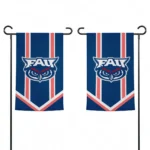 Florida Atlantic Owls Garden Flag Custom Chevron Stripes Blue Best Selling