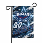 Florida Atlantic Owls Garden Flag Customized Glowing Star Blue Best Selling