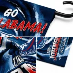 Florida Atlantic Owls Garden Flag Customized Swirl Vortex Blue Best Selling