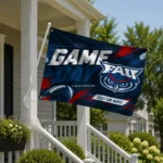 Florida Atlantic Owls House Flag Customized Action Streaks Blue Best Selling