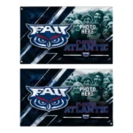 Florida Atlantic Owls House Flag Customized Diagonal Stripes Blue Best Selling