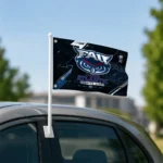 Florida Atlantic Owls House Flag Personalized Speed Slashes Blue Best Selling