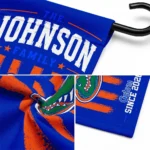 Florida Gators Garden Flag Customized Distressed Stripes Blue Best Selling