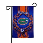 Florida Gators Garden Flag Customized Laurel Wreath Blue Best Selling