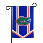 Florida Gators Garden Flag Personalized Chevron Stripes Blue Best Selling