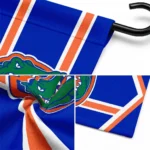 Florida Gators Garden Flag Personalized Chevron Stripes Blue Best Selling