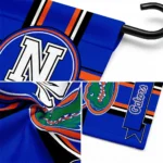 Florida Gators Garden Flag Personalized Circle Medallion Blue Best Selling