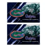 Florida Gators House Flag Custom Diagonal Stripes Blue Best Selling