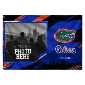 Florida Gators House Flag Customized Framed Photo Blue Black Best Selling