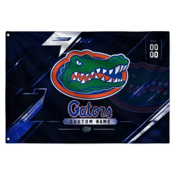Florida Gators House Flag Customized Speed Slashes Blue Best Selling