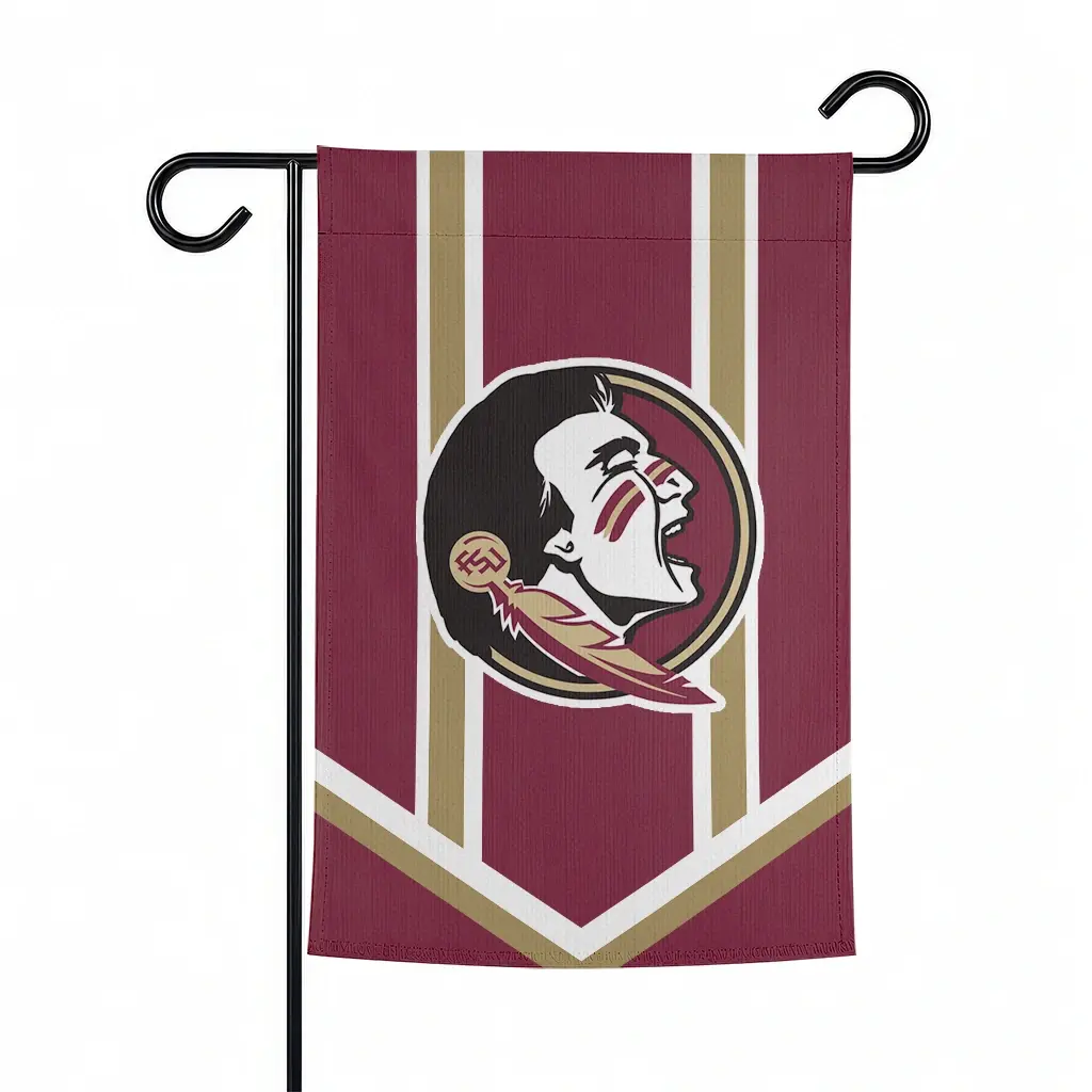 Florida State Seminoles Garden Flag Custom Chevron Stripes Garnet Best Selling Florida State Seminoles Garden Flag Custom Chevron Stripes Garnet Best Selling