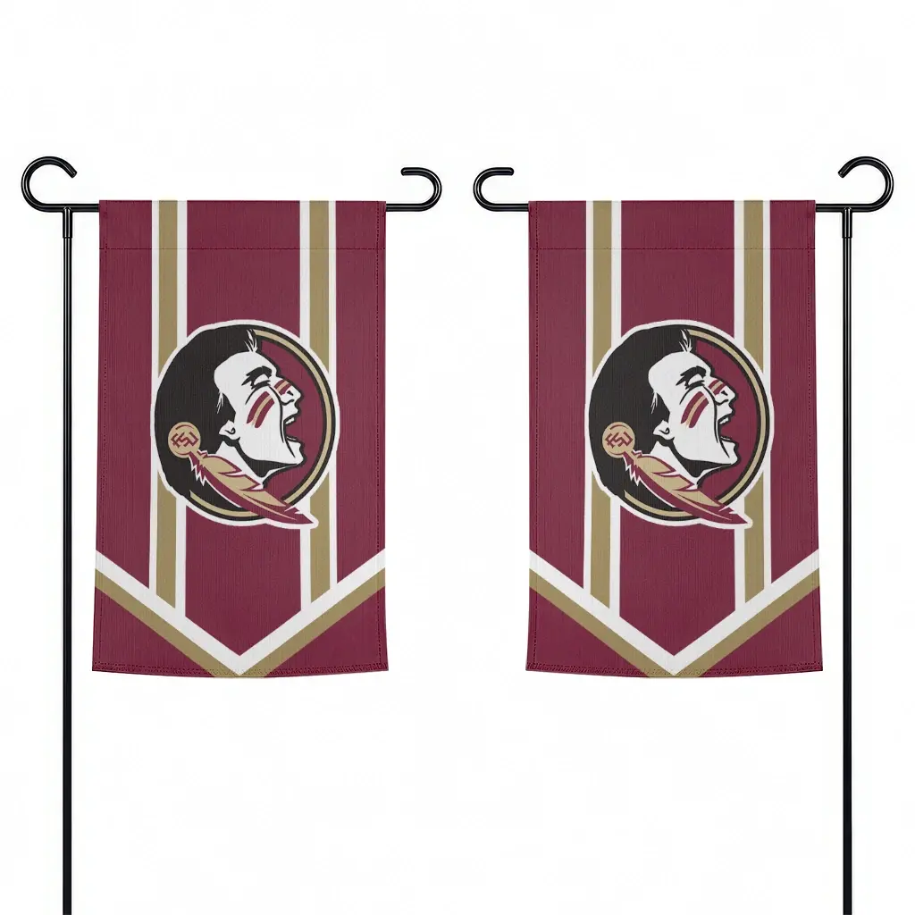 Florida State Seminoles Garden Flag Custom Chevron Stripes Garnet Fashion Forward Florida State Seminoles Garden Flag Custom Chevron Stripes Garnet Fashion Forward