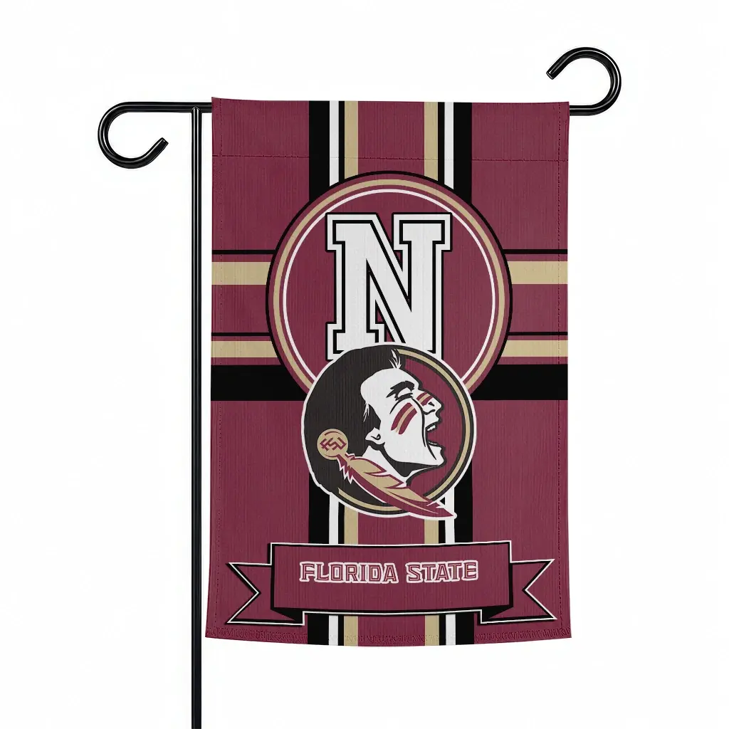 Florida State Seminoles Garden Flag Custom Circle Medallion Garnet Best Selling Florida State Seminoles Garden Flag Custom Circle Medallion Garnet Best Selling