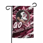 Florida State Seminoles Garden Flag Customized Glowing Star Garnet Best Selling