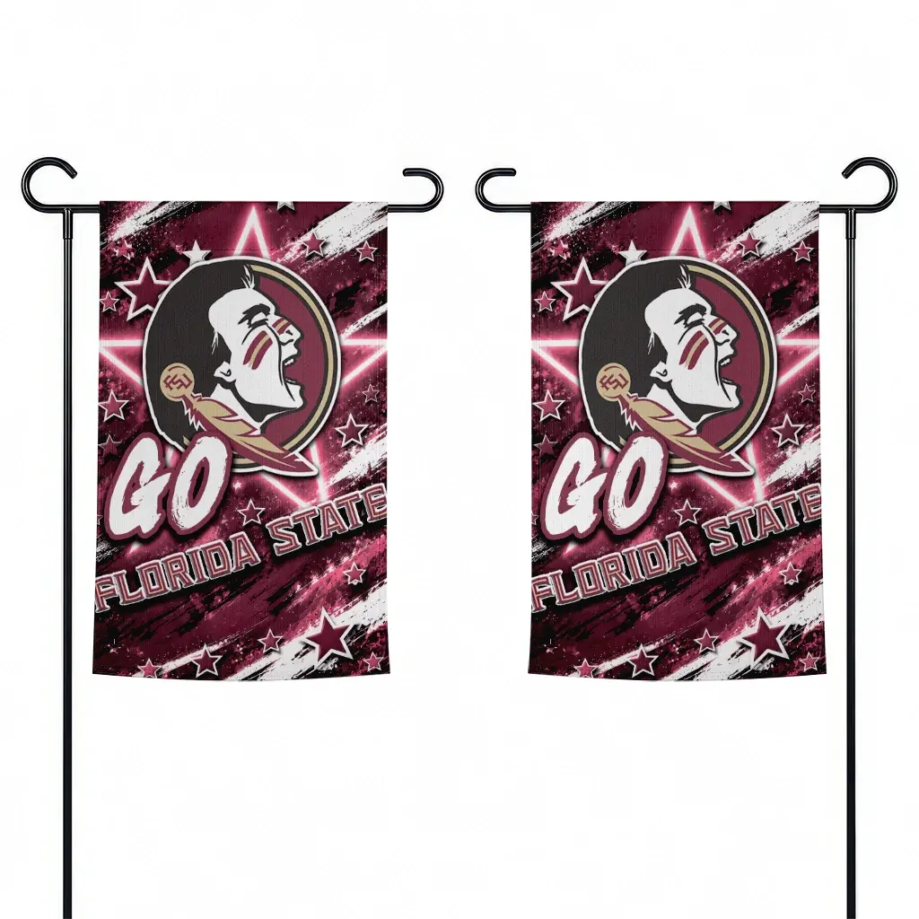 Florida State Seminoles Garden Flag Customized Glowing Star Garnet Fashion Forward Florida State Seminoles Garden Flag Customized Glowing Star Garnet Fashion Forward