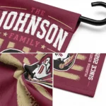 Florida State Seminoles Garden Flag Personalized Distressed Stripes Garnet Best Selling