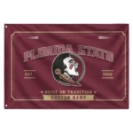 Florida State Seminoles House Flag Custom Ornate Border Garnet Best Selling