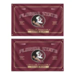 Florida State Seminoles House Flag Custom Ornate Border Garnet Best Selling