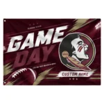 Florida State Seminoles House Flag Customized Action Streaks Garnet Best Selling