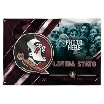 Florida State Seminoles House Flag Customized Diagonal Stripes Garnet Best Selling