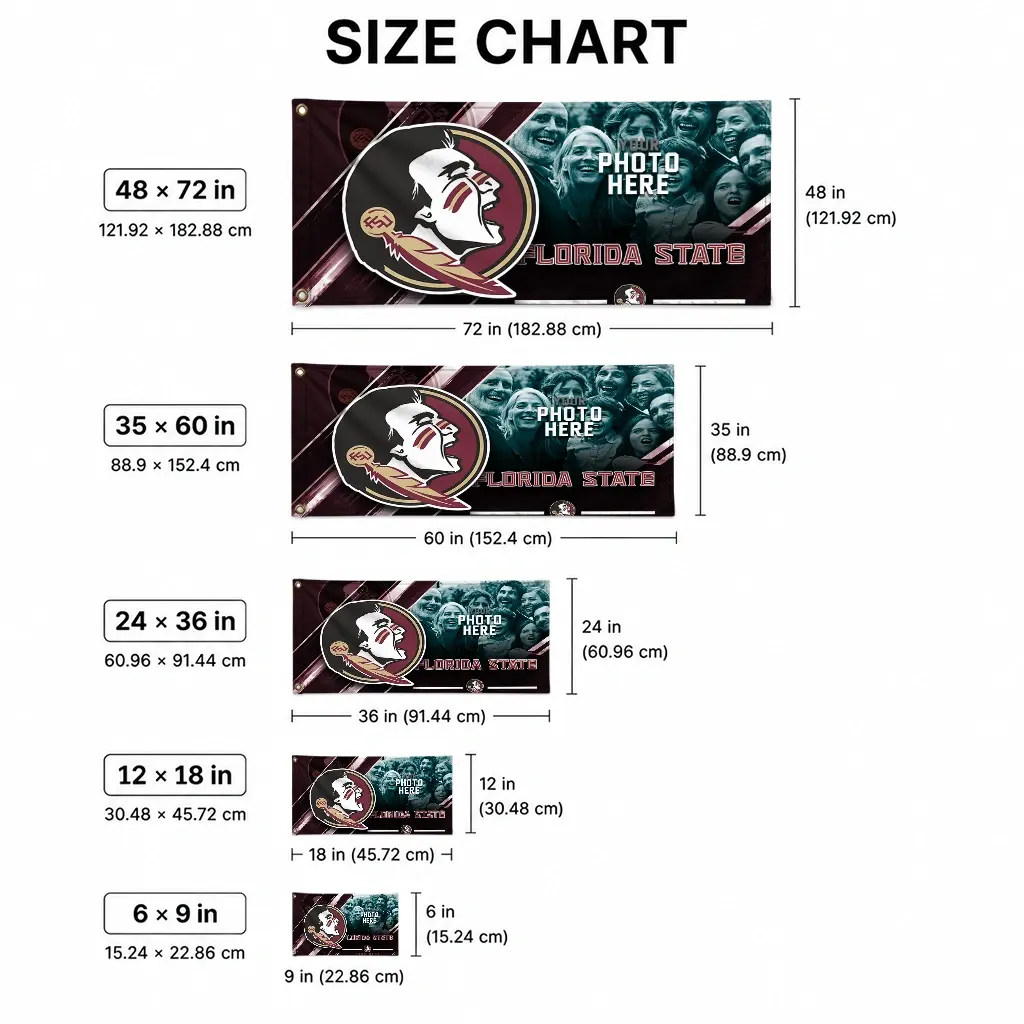 Florida State Seminoles House Flag Customized Diagonal Stripes Garnet High Quality Florida State Seminoles House Flag Customized Diagonal Stripes Garnet High Quality